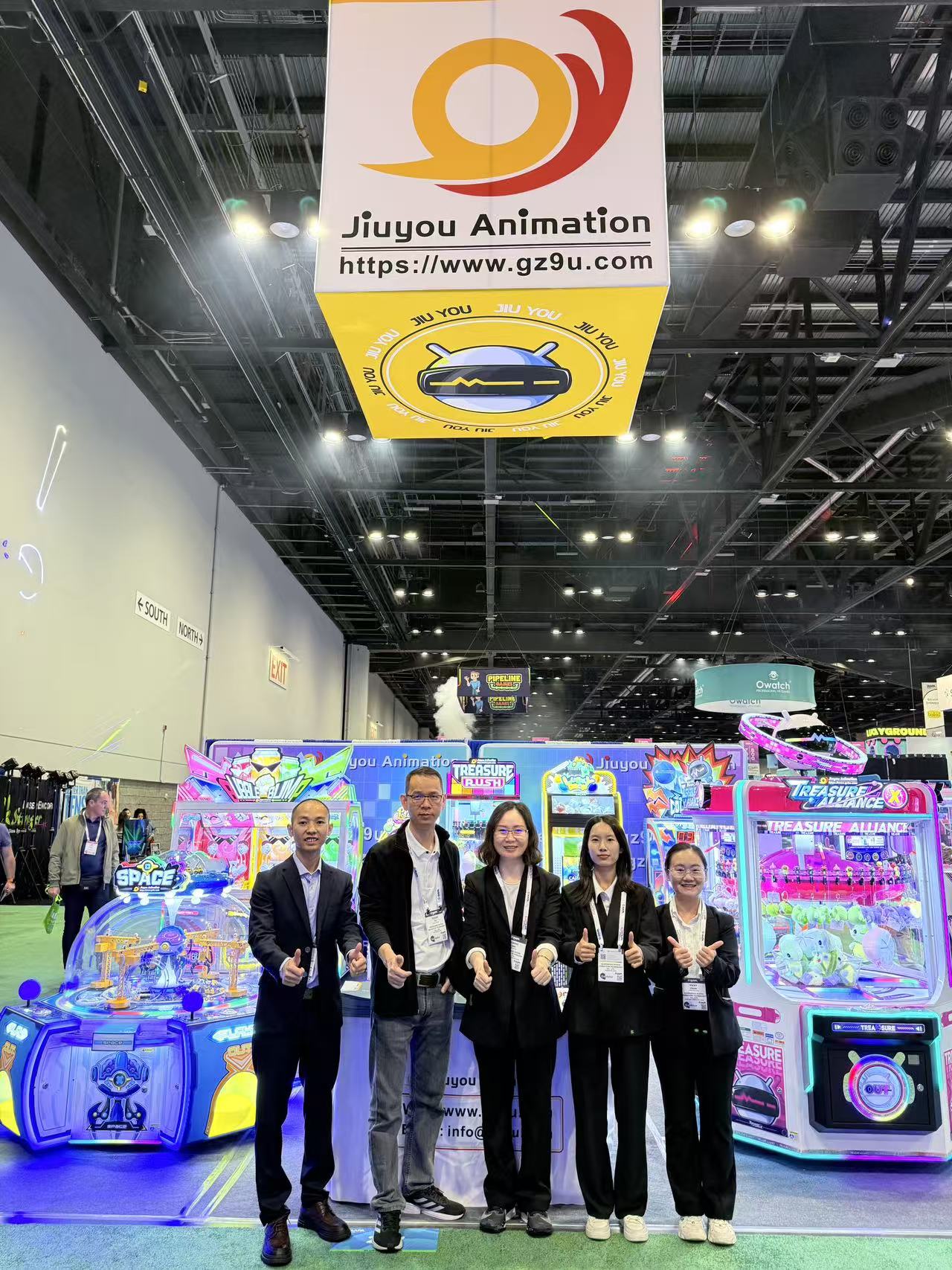 Jiuyou Animation Successfully Exhibited at IAAPA 2025